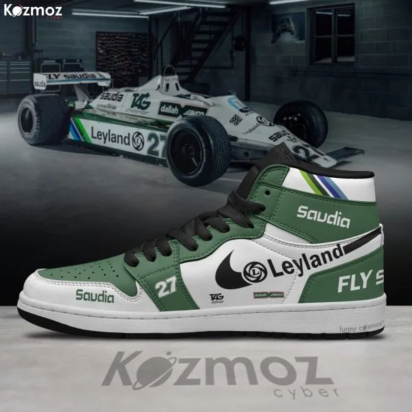 Alternative view of Williams Alan Jones Custom Shoes FW07B Livery 1980 Racing Shoes
