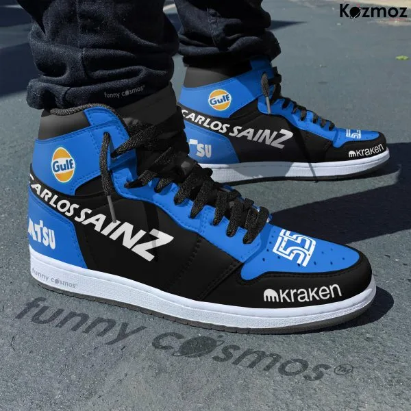 Williams Alex Albon Custom Shoes Livery 2025 Livery FW47 Racing Shoes - Image 2