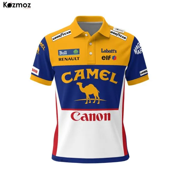 Alternative view of Williams FW14B 1992 Racing Polo Shirt - Team Polo