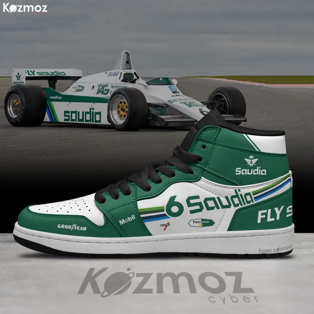 Williams Keke Rosberg Custom Shoes FW08 Livery 1982 Racing Shoes - Image 3