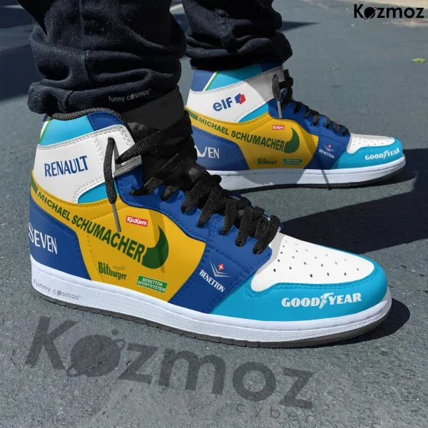 Alternative view of Williams Nelson Piquet Custom Shoes FW11B Livery 1987 Racing Shoes