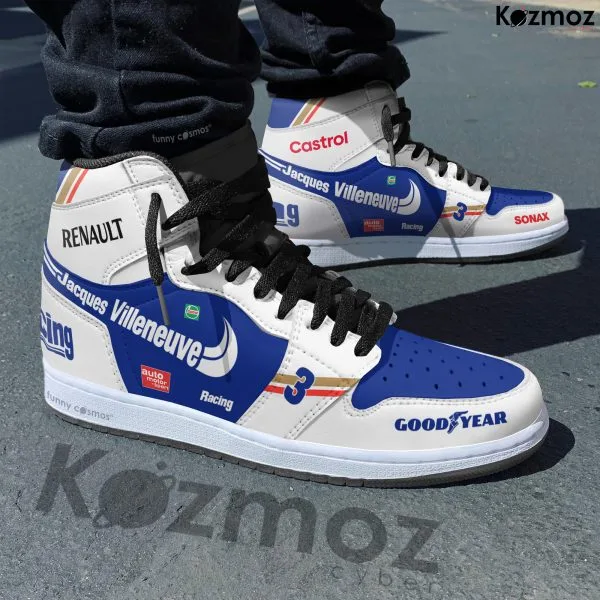 Alternative view of Williams Racing Jacques Villeneuve Custom Shoes FW19 Livery 1997 Racing Shoes