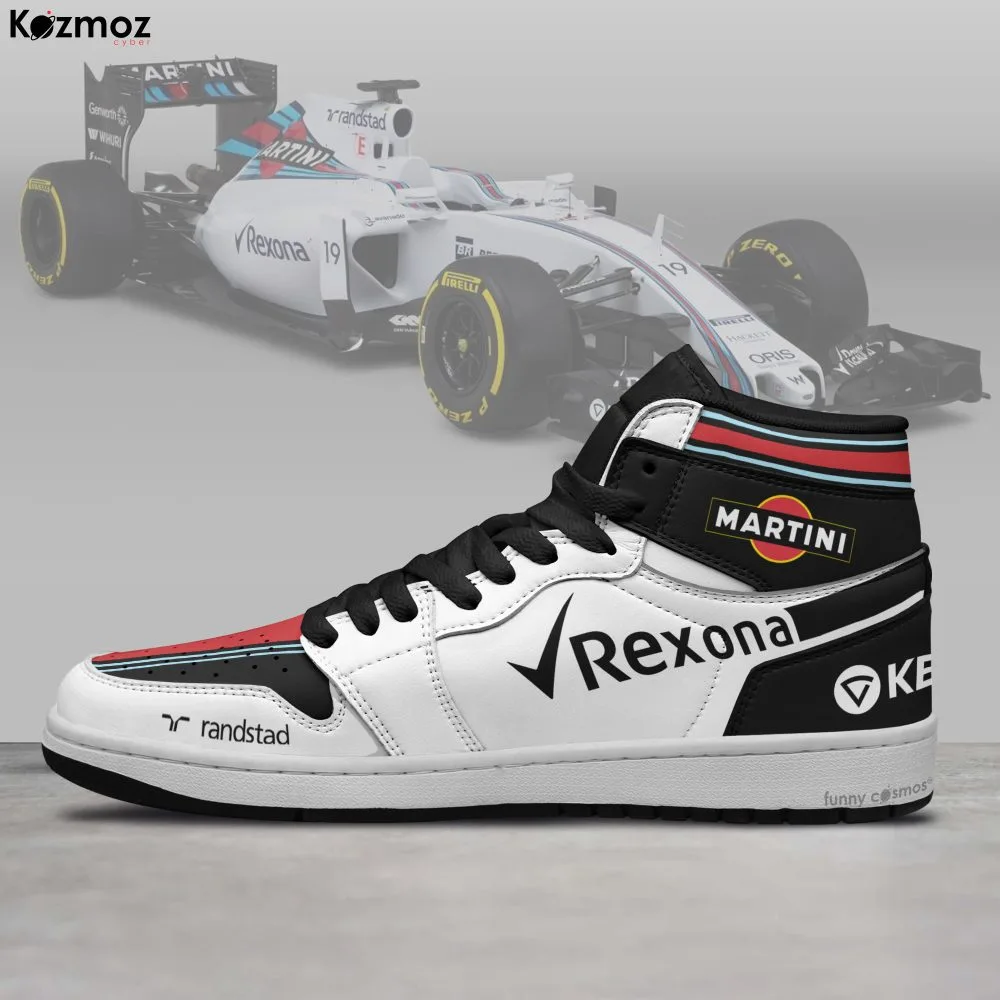 Williams Valtteri Bottas Custom Shoes 2015 Livery FW37 Racing Shoes - Image 3