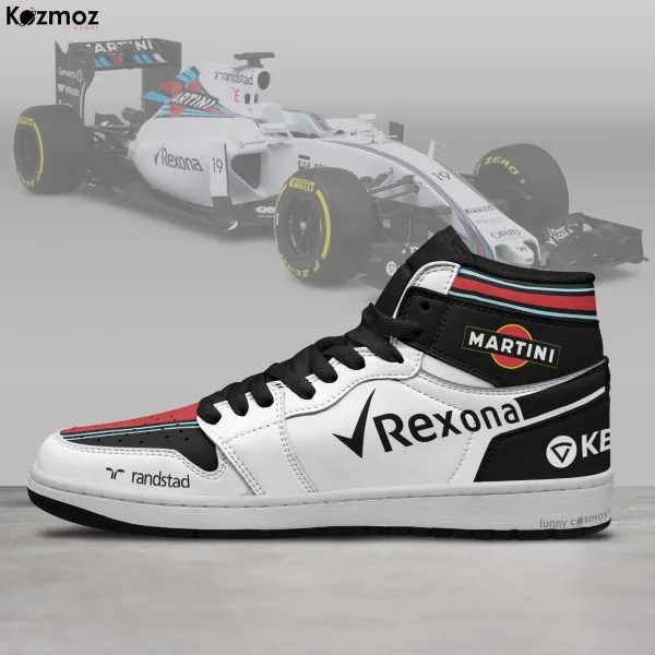 Williams Valtteri Bottas Custom Shoes 2015 Livery FW37 Racing Shoes - Image 3