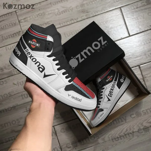Williams Valtteri Bottas Custom Shoes 2015 Livery FW37 Racing Shoes - Image 4