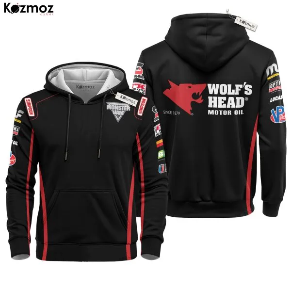 Alternative view of Wolf's Head Monster Truck Race Suit Uniform - Monster Jam Racing Suit -