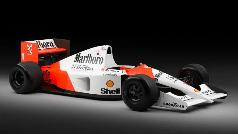 You could own Ayrton Senna’s legendary 1991 McLaren MP4/6