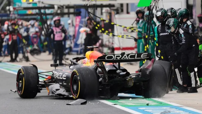 Antonelli on Piastri’s Turn 1 move and Verstappen pit lane incident