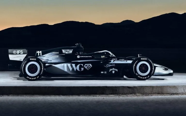 Cadillac First F1 Car Livery Super Bowl 2026