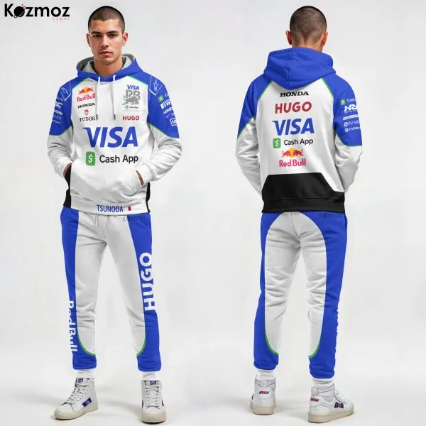 Yuki Tsunoda Racing Costume 2025 AlphaTauri Racing Team