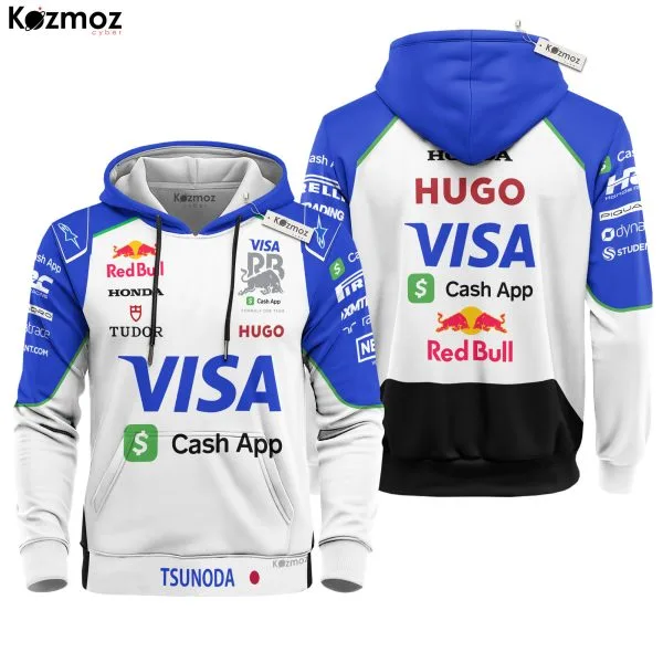 Alternative view of Yuki Tsunoda Racing Costume 2025 AlphaTauri Racing Team