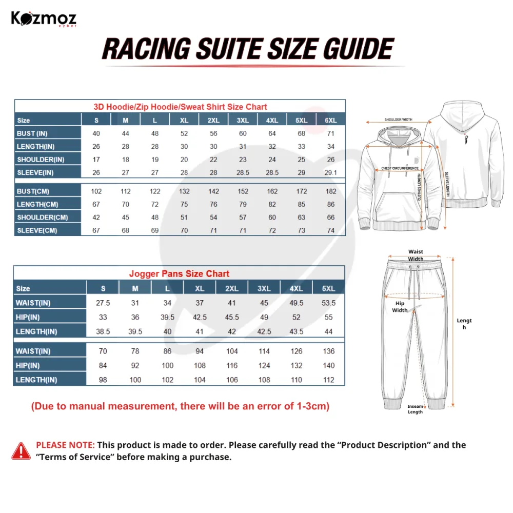 Mer 2026 Team Blue Wonder Driver Custom Racing Suit - Image 7