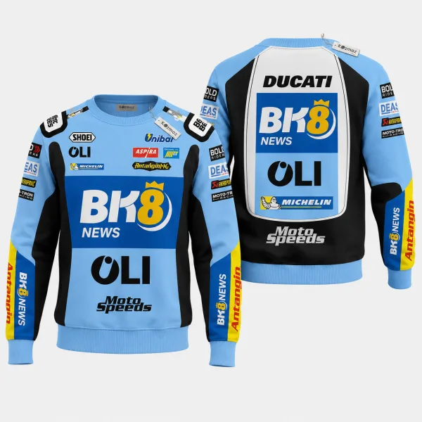 Alex Marquez Ducati Gresini Motorcycle 2026 Costume Racing Suit - Image 5