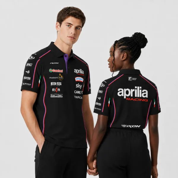 Aprilia Racing 2026 MotoGP Team Polo Shirt - 3