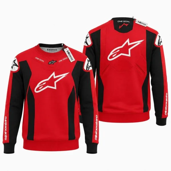 Alpinestars 2024 GP Plus V4 Sp Red Version Custom Racing Suit - Image 5