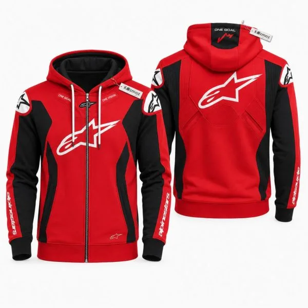 Alpinestars 2024 GP Plus V4 Sp Red Version Custom Racing Suit - Image 4