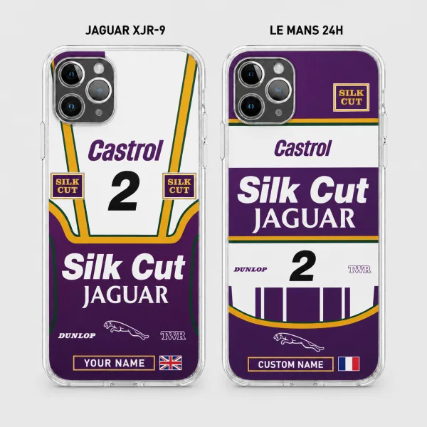 Jaguar XJR-9 #33 24h Le Mans Silk Cut - Custom phone case for iPhone