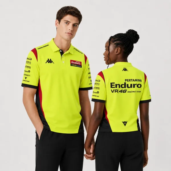 Morbido Diggia VR46 Racing Team 2026 Custom Polo Shirt