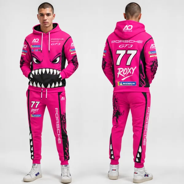 Alternative view of Porsch 911 GT3 Ao Racing Team Roxy 2026 Custom Racing Suit
