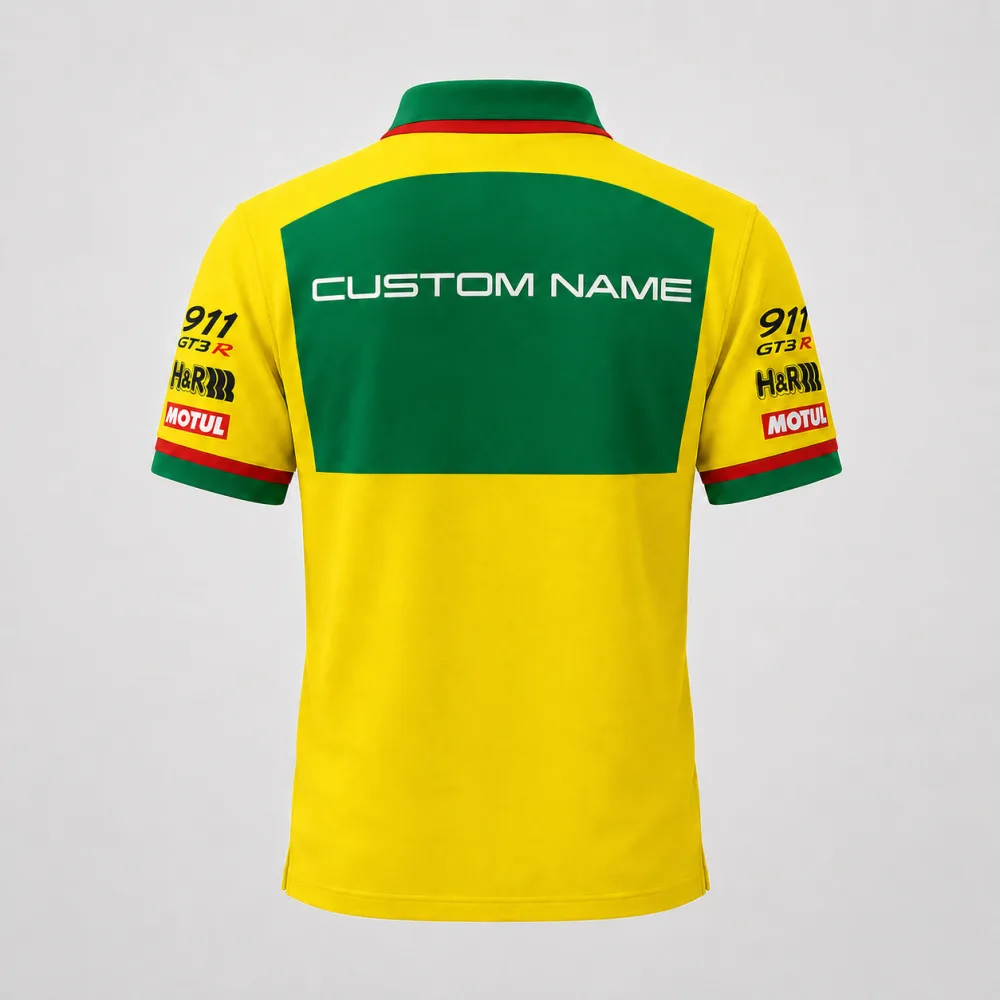 Porsch 911 GT3 R Manthey Racing 2026 Custom Racing Polo - Image 5