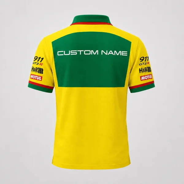 Porsch 911 GT3 R Manthey Racing 2026 Custom Racing Polo - Image 5