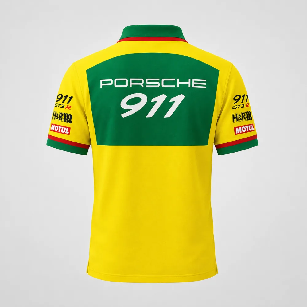 Porsch 911 GT3 R Manthey Racing 2026 Custom Racing Polo - Image 4
