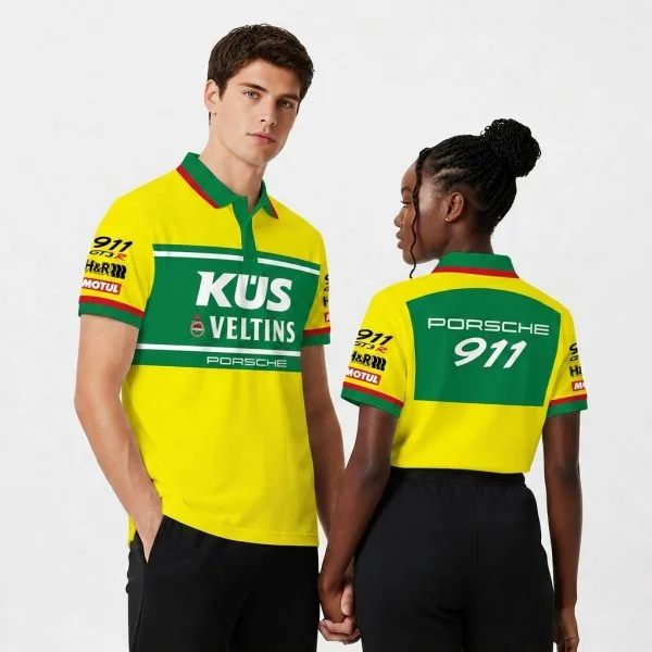 Porsch 911 GT3 R Manthey Racing 2026 Custom Racing Polo
