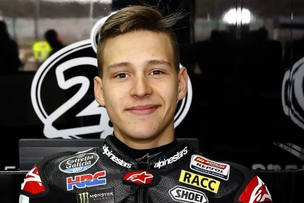 Fabio Quartararo at Moto3 Valencia Test in November 2014