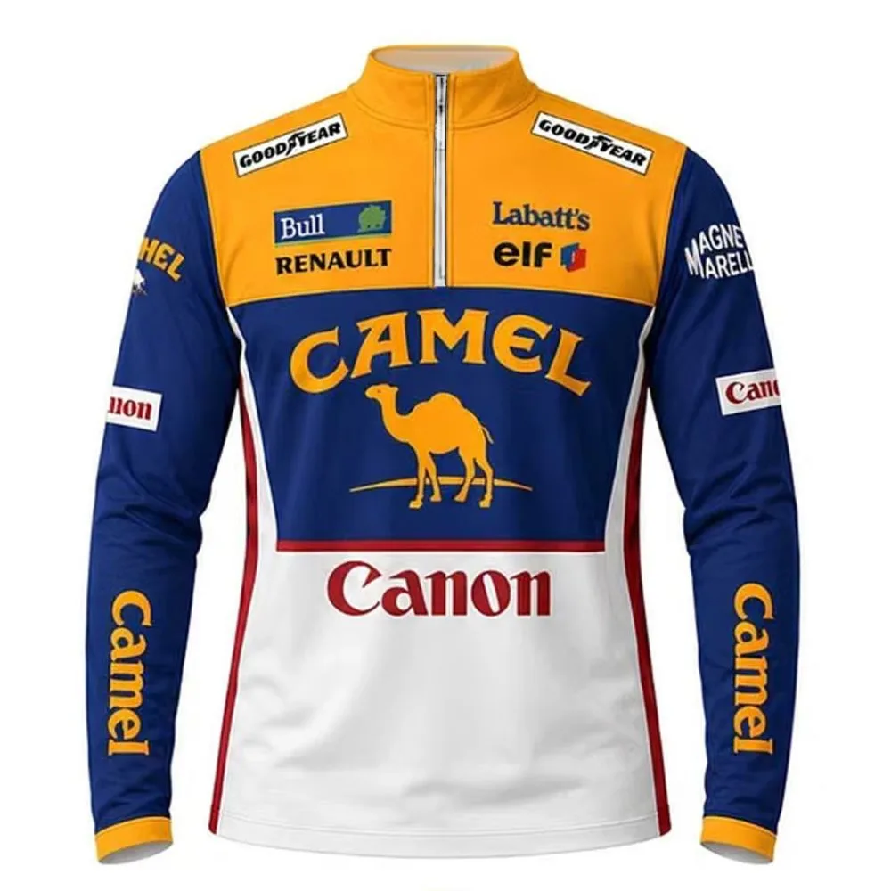 Williams FW14B 1992 Custom Long Sleeve Quarter Zip - Image 4