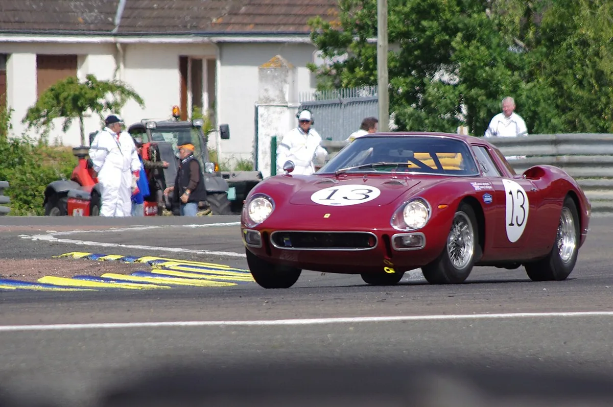 A Ferrari 250 LM displayed at the 2011 Le Mans Legends event