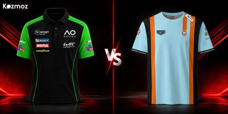 Racing Polo Shirts vs Racing T-Shirts: 7 Best Insights