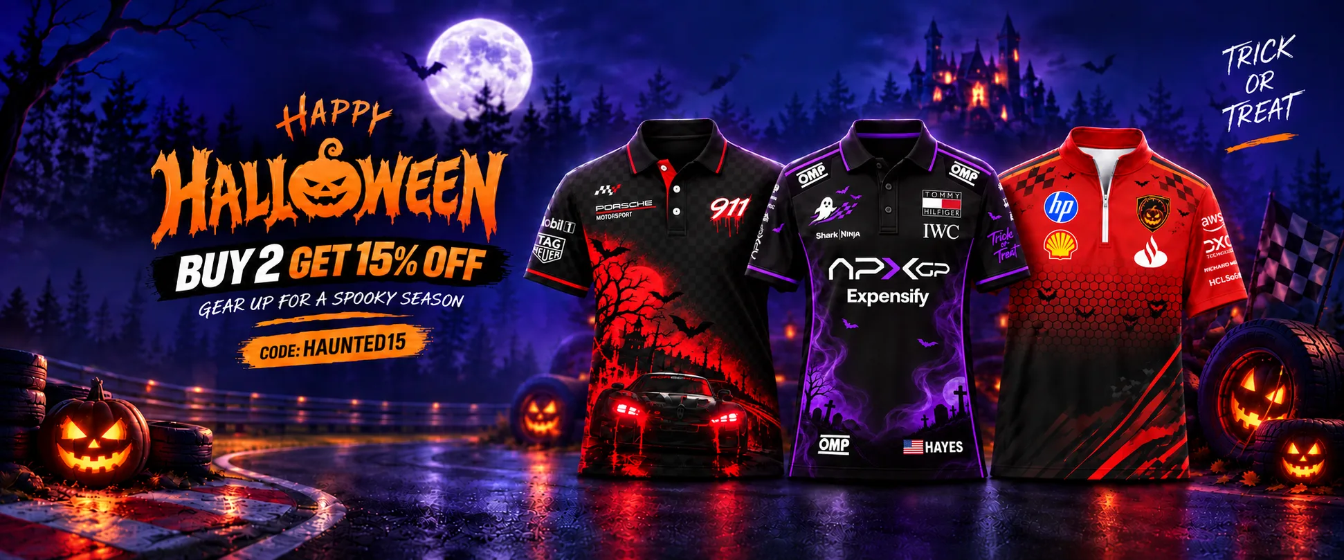 kozmozracing halloween event