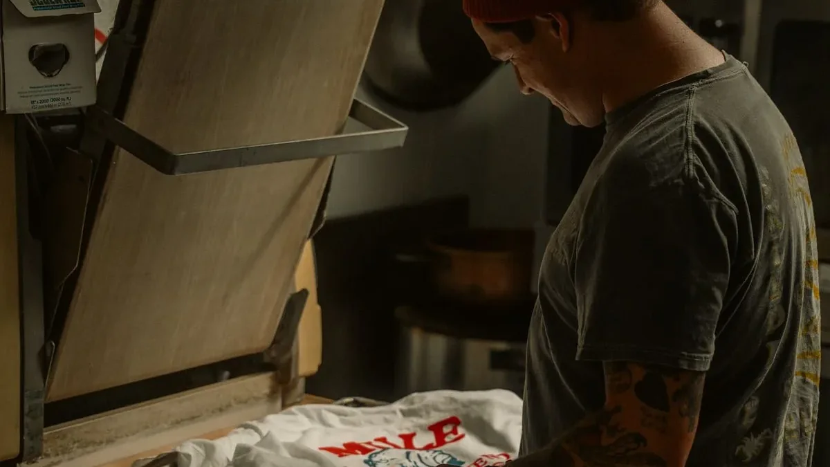 How Long Does Print-on-Demand Shipping Take? - 3 How Long Does Print On Demand Shipping Take - Illustrative photograph of apparel production