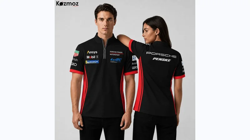 Le Mans 24h 2025 inspired custom quarter zip shirt