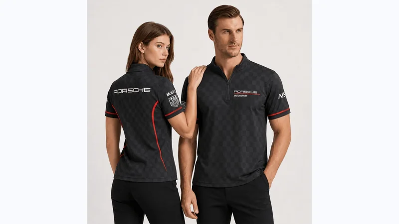 Red Line teamwear WEC custom quarter zip shirt